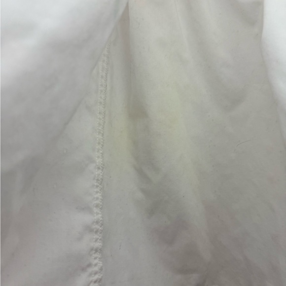 Vintage White Eyelet Baby Dress with Pink & Mint Ribbon Trim - Picture 6 of 6